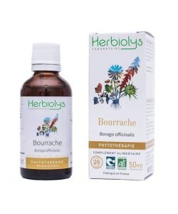 Herbiolys PHYTO Bourrache 50mL BIO - Borrago officinalis BIO, 50 ml
